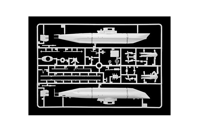 Model Kit ponorka 5609 - U-BOOT BIBER (1:35)
