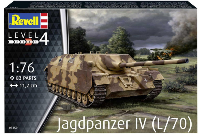 Plastic ModelKit military 03359 - Jagdpanzer IV (L/70) (1:76)