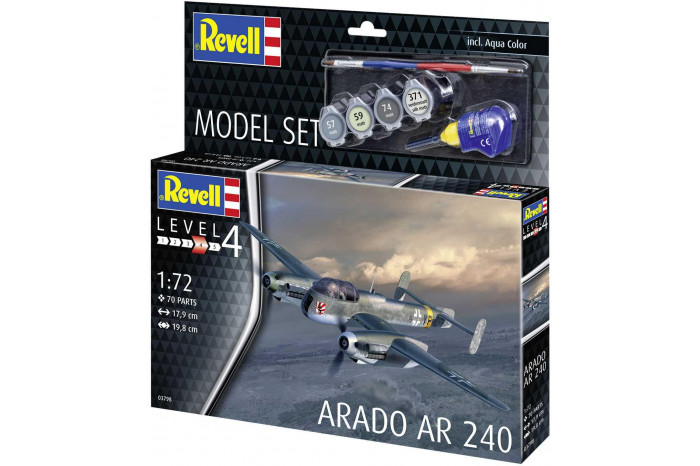 ModelSet letadlo 63798 - Arado AR-240 (1:72)