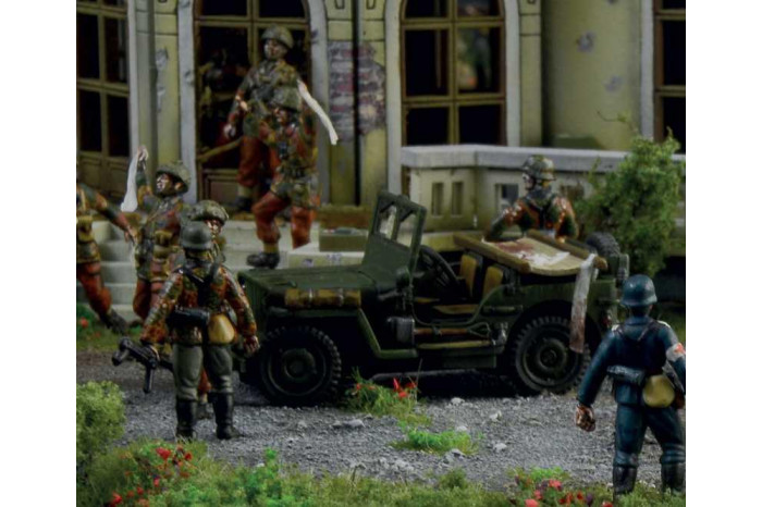 Model Kit diorama 6107 - Market Garden: Hotel Hartenstein (1:72)