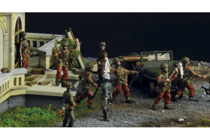 Model Kit diorama 6107 - Market Garden: Hotel Hartenstein (1:72)