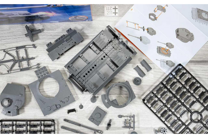 Quick Build tank J6041 - Tiger I (1:35)