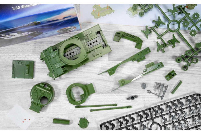 Quick Build tank J6042 - Sherman Firefly (1:35)