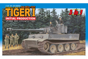 Model Kit tank 6252 - SD.KFZ.181 TIGER I INITIAL TYP (1:35)