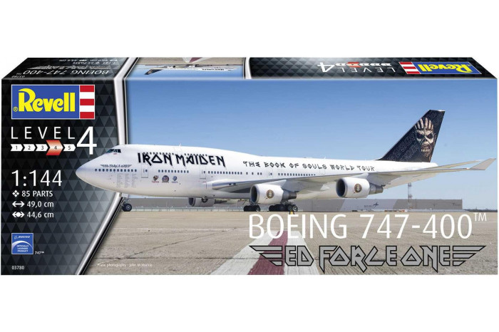 Boeing 747-400 Lufthansa - Revell 1/144 Scale Kit#04219