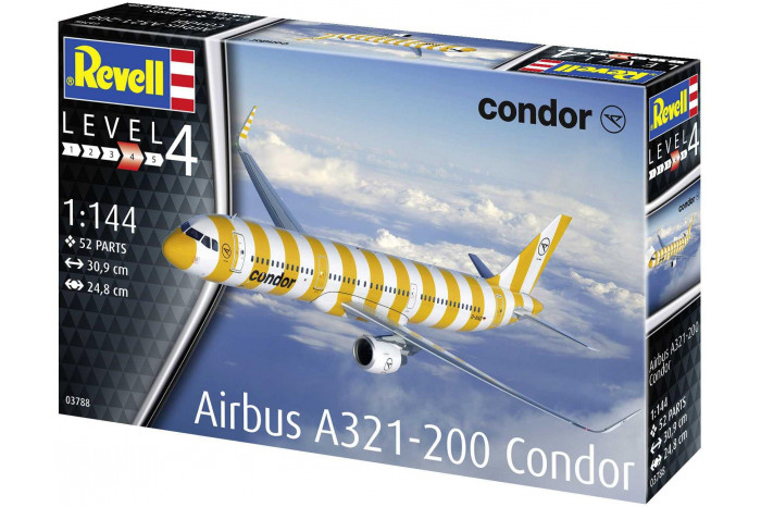 Plastic ModelKit letadlo 03788 - A321-200 Condor (1:144)