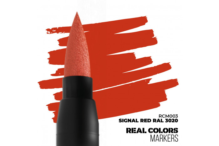 SIGNAL RED RAL 3020 - RCM003
