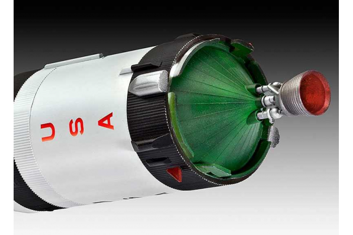 Plastic ModelKit vesmír 04909 - Saturn V (1:144)