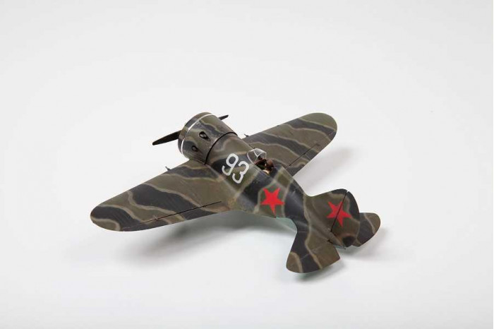 Model Kit letadlo 4832 - Polikarpov I-16 Type V Soviet Fighter (1:48)
