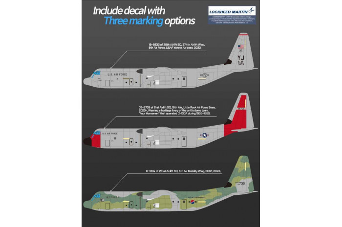 Model Kit letadlo 12631 - C-130J-30 Super Hercules (1:144)