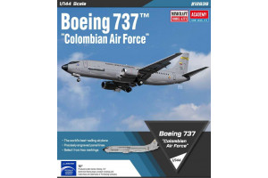 Model Kit letadlo 12639 - Boeing 737 "Colombian Air Force"  (1:144)