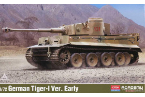 Model Kit tank 13422 - German Tiger-? Ver. Early (1:72)