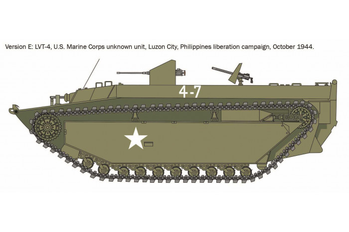 Model Kit military 6752 - LVT-4 Water Buffalo (1:35)