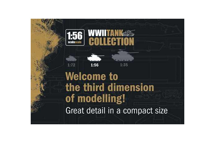 Model Kit tank 25755 - Pz. Kpfw. VI Tiger I (1:56)