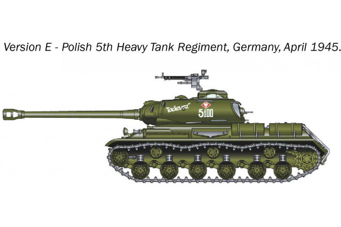 Model Kit tank 25764 - Josef Stalin JS-2 (1:56)