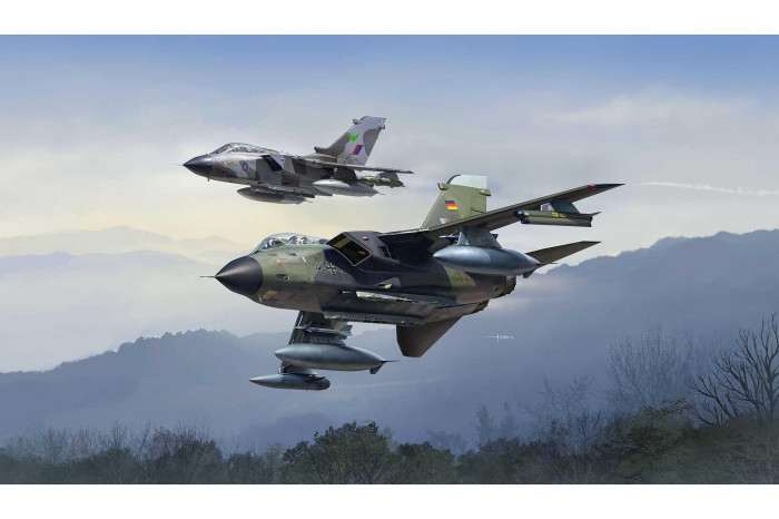 Plastic ModelKit letadlo 03801 - 50th Anniversary Tornado (1:72)