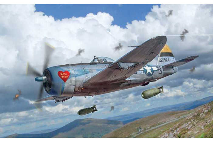 Model Kit letadlo 2835 - P-47D Thunderbolt (E.T.O.) (1:48)