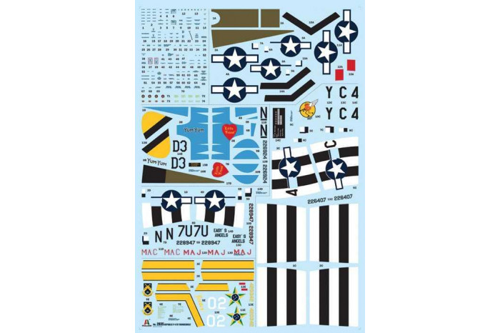 Model Kit letadlo 2835 - P-47D Thunderbolt (E.T.O.) (1:48)