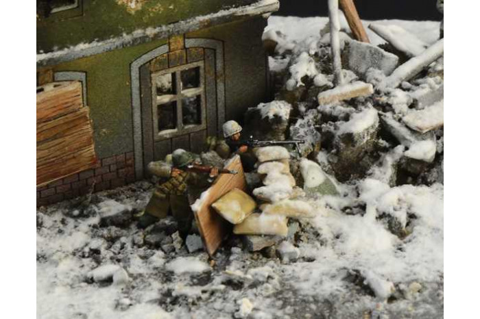 Model Kit diorama 6186 - Bastogne Siege 80 Years (1:72)