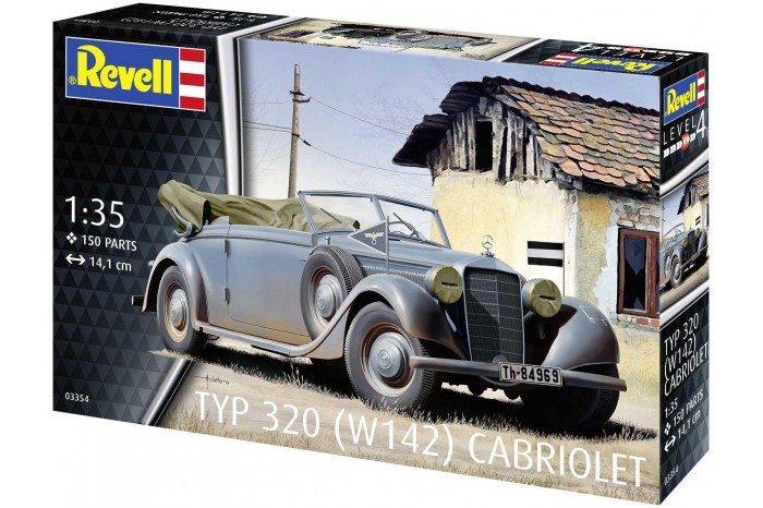 Plastic ModelKit auto 03354 - Typ 320 (W142) Cabriolet (1:35)