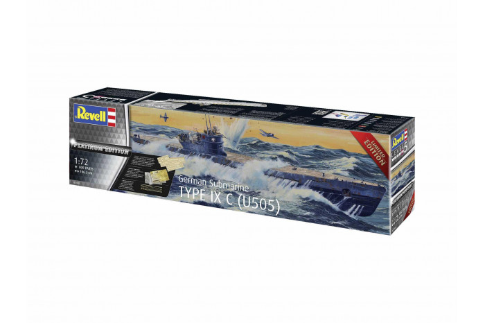 Plastic ModelKit loď 05180 - Type IX C "Platinum Edition" (1:72)