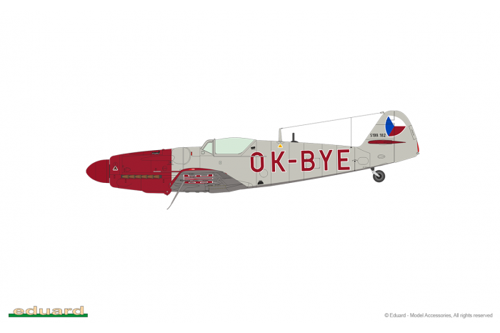 Avia S-199 bubble canopy (1:72) - 70151