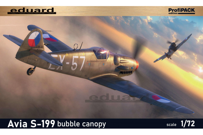 Avia S-199 bubble canopy (1:72) - 70151