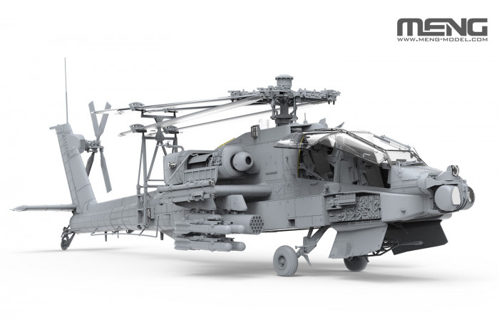 Boeing AH-64D Apache Longbow Heavy Attack Helicopter (1:35) - 004