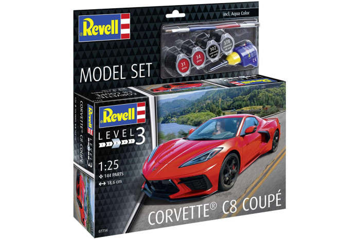ModelSet auto 67714 - Corvette C8 Coupé (1:24)