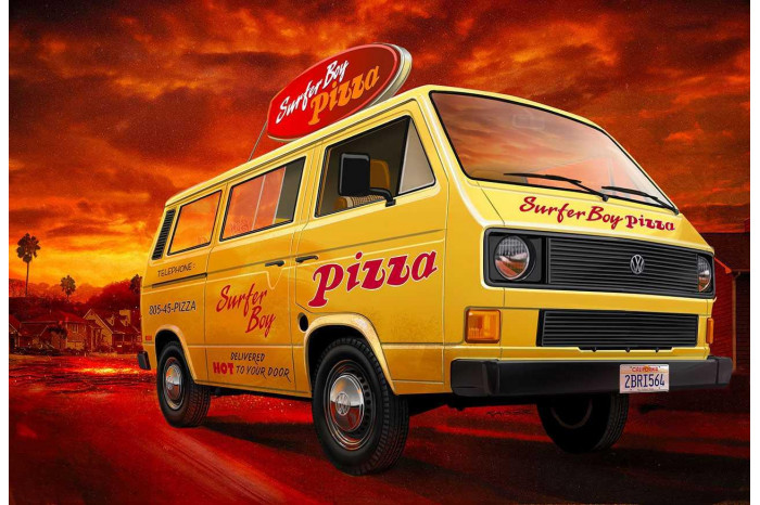 Plastic ModelKit STRANGER THINGS auto 07725 - VW T3 Bus "Surfer Boy" (1:25)