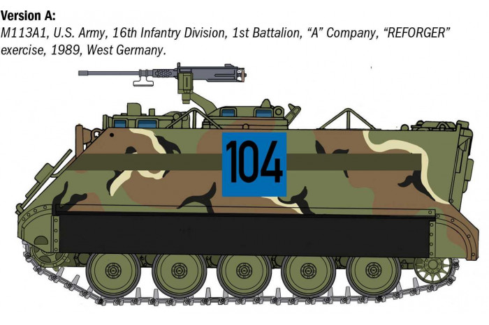 Model Kit military 6753 - M113A1 (1:35)