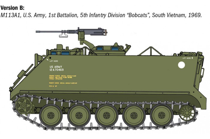 Model Kit military 6753 - M113A1 (1:35)