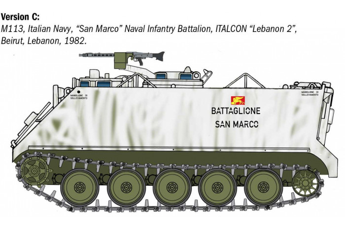 Model Kit military 6753 - M113A1 (1:35)