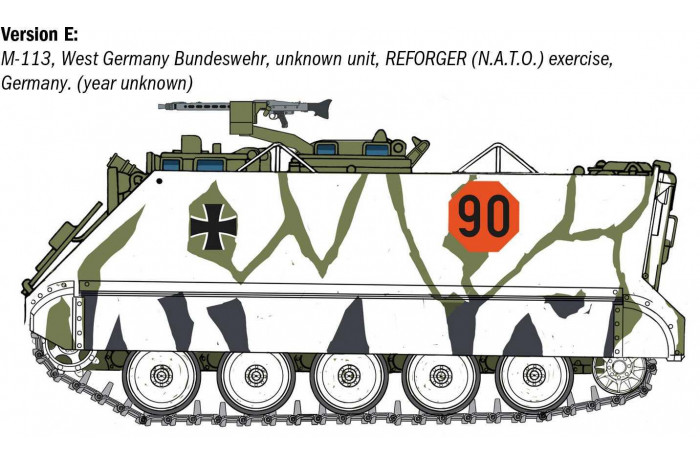 Model Kit military 6753 - M113A1 (1:35)