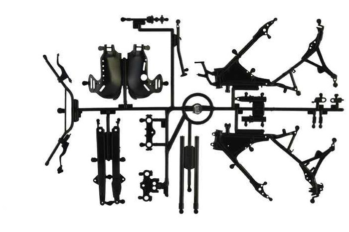 Model Kit motorka 4642 - Yamaha Tenere 660 cc Paris Dakar 1986 (1:9)