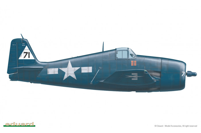 F6F-5 Hellcat (1:72) - 7077