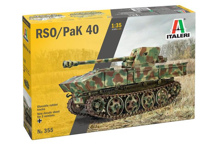 Model Kit military 0355 - 7,5 cm RSO with PAK40 (1:35)