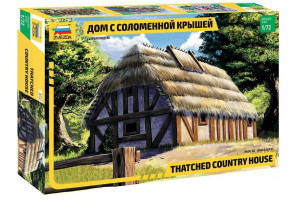 Model Kit budova 8532 - Thatched Country House (1:72)