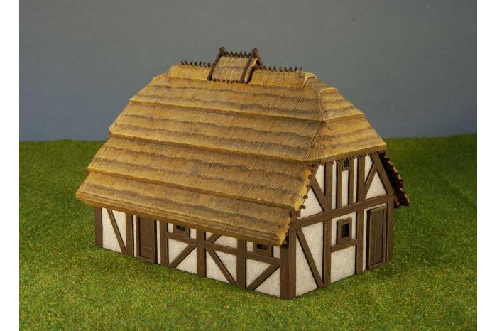 Model Kit budova 8532 - Thatched Country House (1:72)
