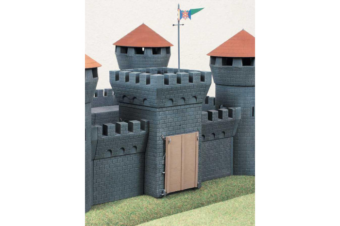 Model Kit diorama 8510 - Medieval Stone Fortress (RR) (1:72)