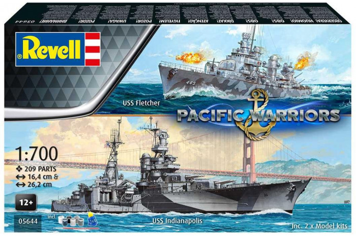 Gift-Set lodě 05644 - Pacific Warriors (1:700)