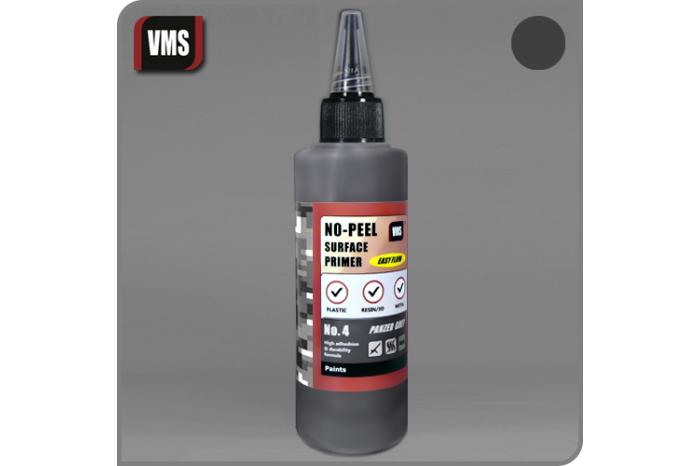 No-Peel Primer Panzer Grey No.4 - 100 ml - PR04
