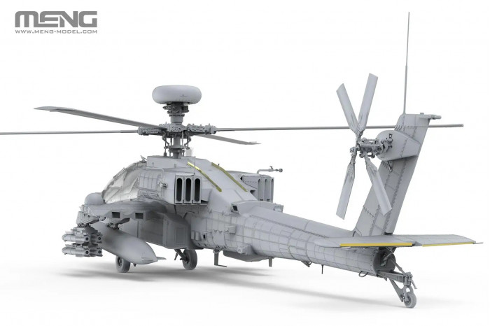 AH-64 D Saraf - Heavy Attack Helicopter (Israeli Air Force) Special Edition (incl. Two Resin figures) (1:35) - 005s