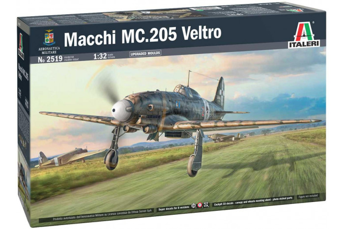 Model Kit letadlo 2519 - Macchi MC.205 "Veltro" (1:32)