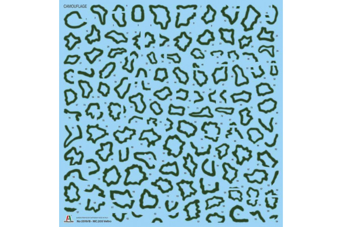 Model Kit letadlo 2519 - Macchi MC.205 "Veltro" (1:32)