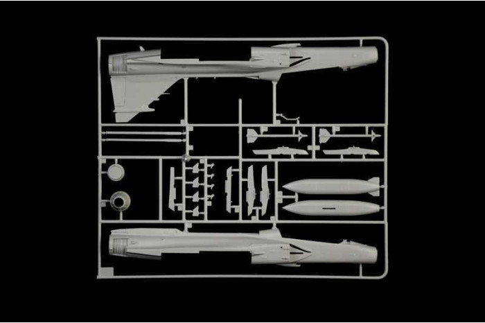 Model Kit letadlo 2664 - JAS 39 GRIPEN TWIN SEATER (1:48)