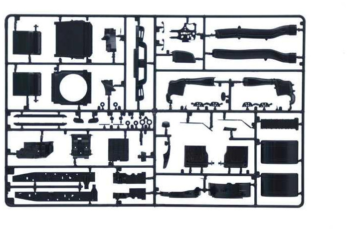 Model Kit truck 3968 - Mercedes-Benz Actros MP4 Space Grand Prix Edition (1:24)