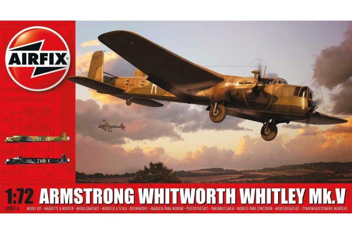Classic Kit letadlo A08016 - Armstrong Whitworth Whitley Mk.V (1:72) - nová forma