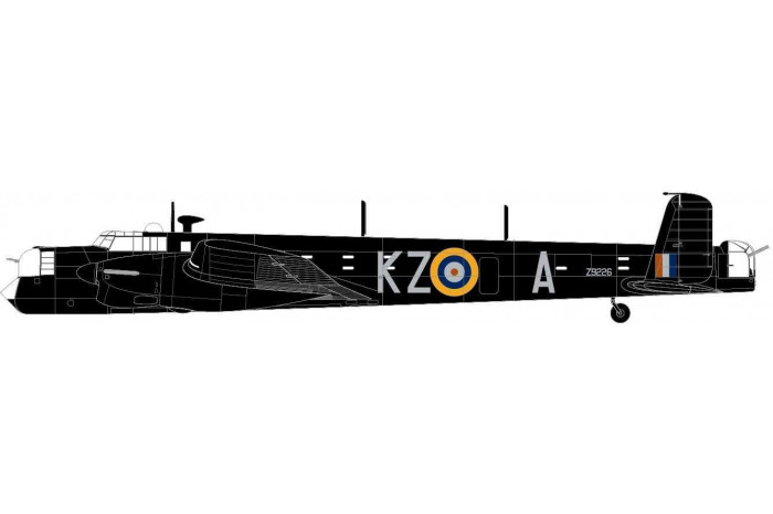 Classic Kit letadlo A08016 - Armstrong Whitworth Whitley Mk.V (1:72) - nová forma