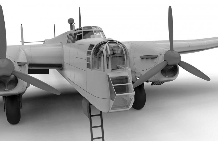 Classic Kit letadlo A08016 - Armstrong Whitworth Whitley Mk.V (1:72) - nová forma